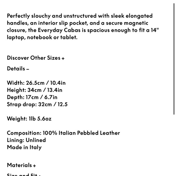 Mansur Gavriel Everyday Cabas Bag - Picture 7 of 14